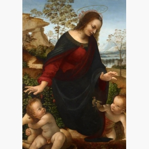 The Madonna and Child with the Infant Saint John the Baptist