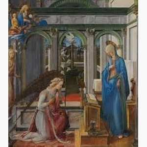 Annunciation Fra Filippo Lippi Alte Pinakothek München Germany - panoramio