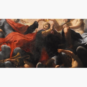 Carlo Bononi Incoronazione della Vergine chiesa di Santa Maria in Vado - Ferrara