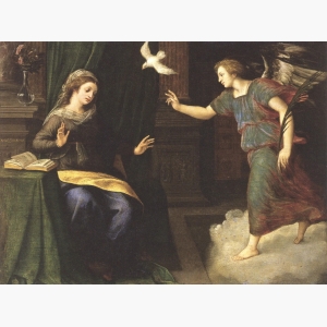 Michiel Coxie - Annunciation