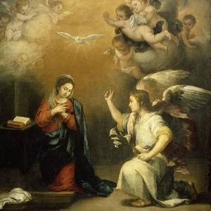 Bartolomé Esteban Murillo The Annunciation