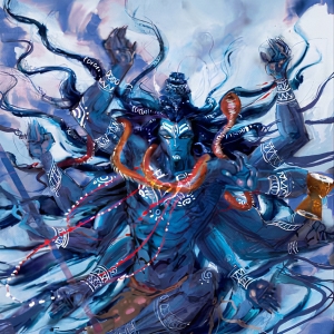 Modern Shiva Painting