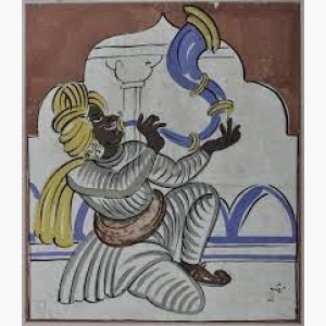 Singawala by Nandalal Bose (1937)