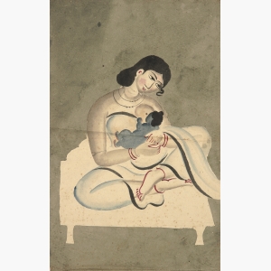 Mother And Child - Nandalal Bose