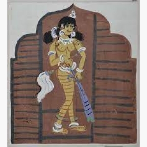 Chamar by Nandalal Bose (1937)