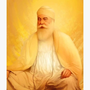 Portrait Of Guru Nanak Dev Ji