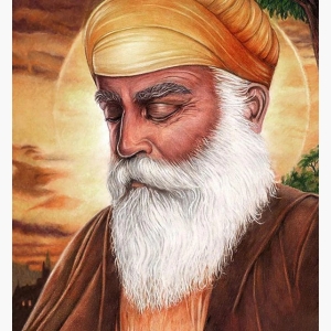 Guru Nanak Dev Ji Canvas Painting