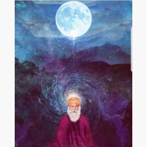 Guru Nanak Dev Ji Painting