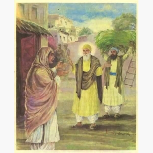 Mata Sulakhni, Guru Nanak and Bhai Lehna