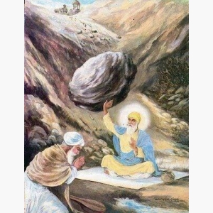 Guru Nanak Dev Ji Stop Stone