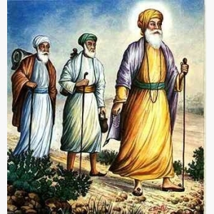 Portrait Of Guru Nanak Dev Ji