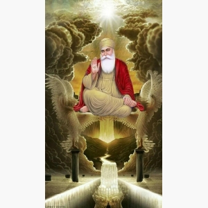 Guru Nanak Dev Ji Painting