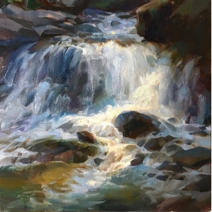 Waterfall Canvas Painting