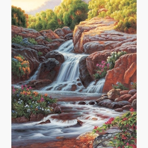 Waterfall Poster