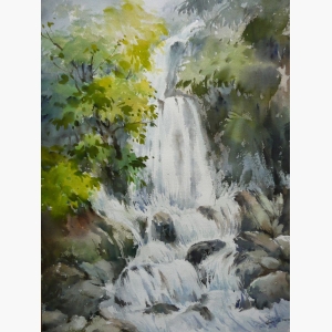 Waterfall  painting