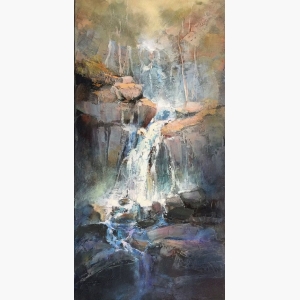 Water Fall Painting