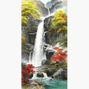 (North Korea) Waterfall