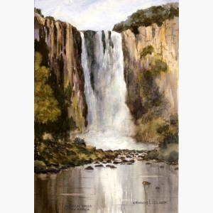 Waterfalls in Watercolour