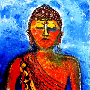 Acrylic Painting - Buddha - Art Prints