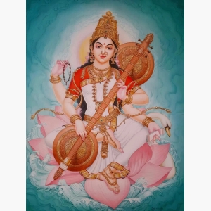 Saraswati Painting