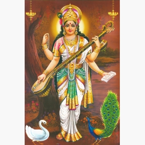 Saraswati Painting