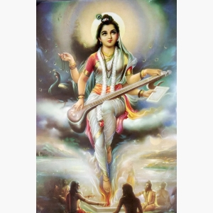 Saraswati Painting