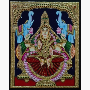 Sarawawati Mata Tanjore Painting