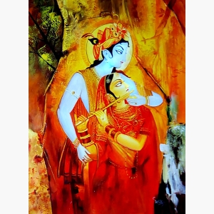 Radha Krishan Painting
