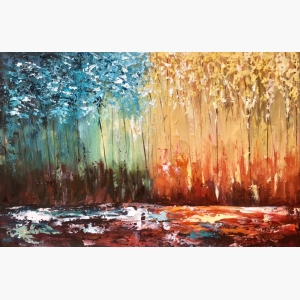 Abstract Landscape Handmade painting