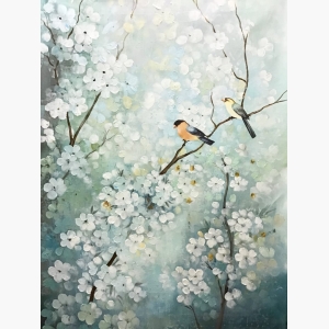 Bird Handmade painting