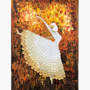 Dancing Fairy handmade painting
