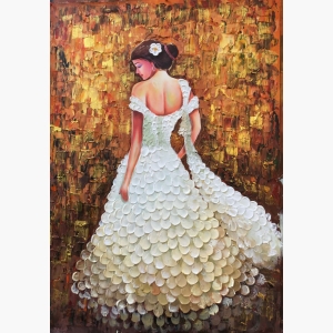 Fairy handmade painting