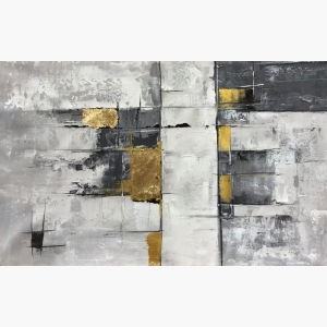 Geometric Modern Abstract Handmade painting