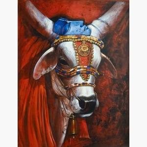 Nandi Bull Painting