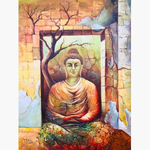 Budhha oil  paintings