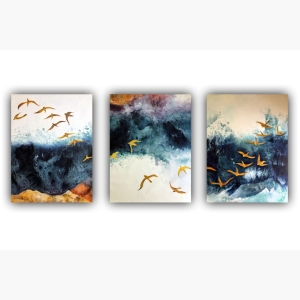 handmade abstract paintings Wall art