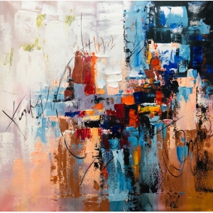 handmade abstract paintings Wall art