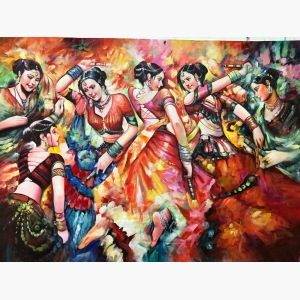 Subrata Gangopadhyay painting