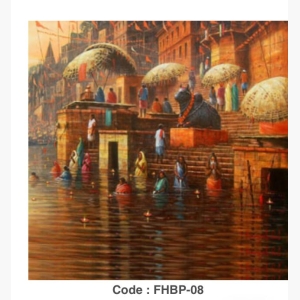 ghat Handmade Oil Painting