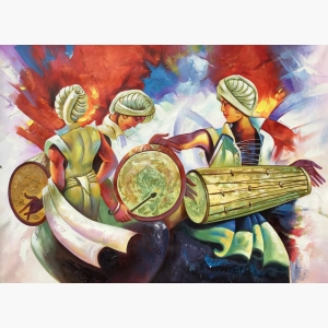 Modern art musician painting Handmade Art Painting