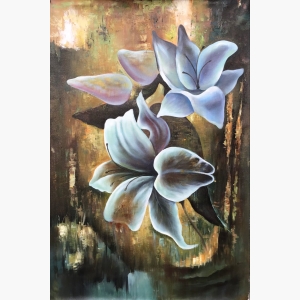 Flower Abstract  Original Painting