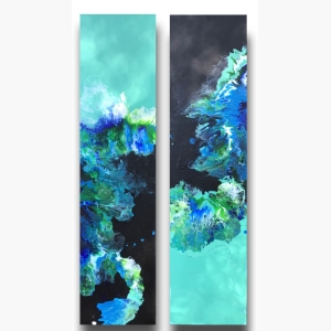 Abstract Multi Handpainted Art Painting