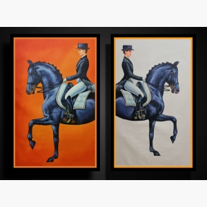 Abstract Multi Handpainted Art Painting