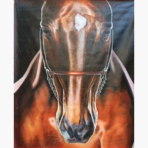 Modern art horse painting