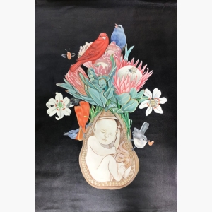 Colorful Floral paintings