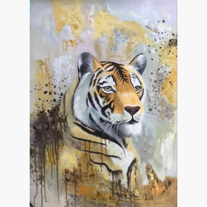 Tiger painting