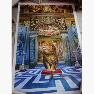 abstract loin handmade paintings Wall art