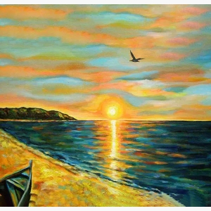 Sunrise paintings