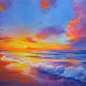 Sunrise paintings