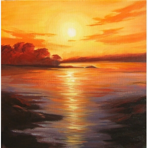 Sunrise paintings
